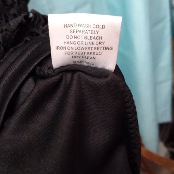 Black Mini Dress - Picture 6 of 8